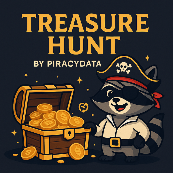 Treasure Hunt Farcaster MiniApp by PiracyData - Farcaster Mini Apps